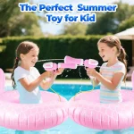 MSHJA-Mermaid Pool Float Toys with Water Gun for Girls Kids 3-5 Years Old, Inflatable Pool Floats for Toddlers Swim Floats Kids Beach Toys - Image 5