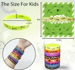 MSHJA-GuassLee Kids Halloween Party Favors - 40pcs Rubber Bracelets, Silicone Wristbands & Cards for Trick or Treat Gifts & Goodie Bag Fillers - Image 4