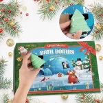 MSHJA-24 Pack Christmas Bath Bombs for Kids with Surprise Toys Inside, Kids Advent Calendar Bathbombs Set Bubble Bath Bombs for Christmas Stuff Gifts for Boys Girls Xmas New Year Birthday Party Favors - Image 3